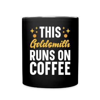 Goldsmith Gold Jewelry Manufacturer Gold Jewelry - Full Colour Mug - black - Front
