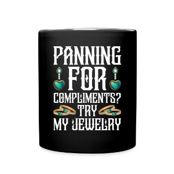 Goldsmith Gold Jewelry Manufacturer Gold Jewelry - Full Colour Mug - black - Front