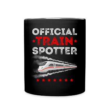 Official Train Spotter - Full Colour Mug - black - Front