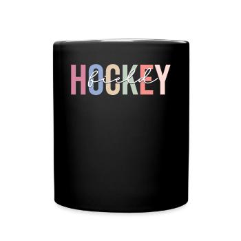 Field hockey player Team coach - Full Colour Mug - black - Front