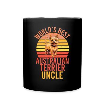 Cadeaux pour terrier australien - Mug uni - noir - Devant