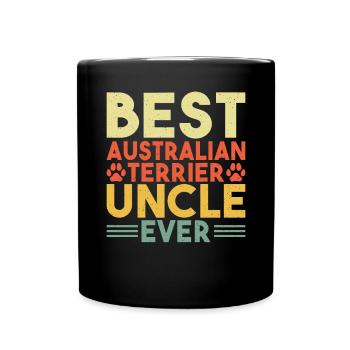 Australian Terrier Gifts - Tasse einfarbig - Schwarz - Vorne