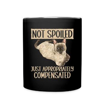 Siamese Cat Siamese Cat - Full Colour Mug - black - Front