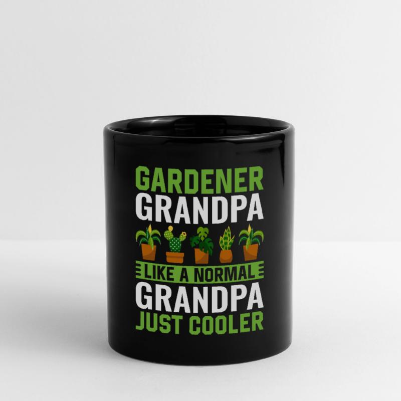 Jardinier Papi comme un Papi normal juste plus frais Mug uni