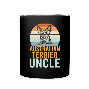 Cadeaux pour terrier australien - Mug uni - noir - Devant