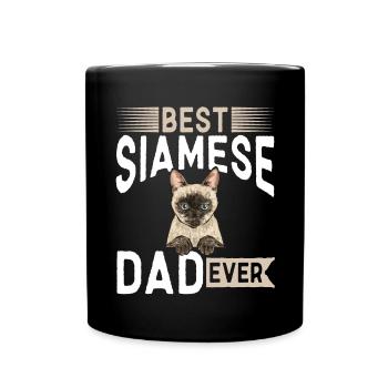 Siamese Cat Siamese Cat - Full Colour Mug - black - Front