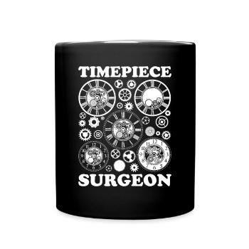 Watchmaker Watchmaking Horologist Horologies - Full Colour Mug - black - Front
