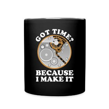 Watchmaker Watchmaking Horologist Horologies - Full Colour Mug - black - Front