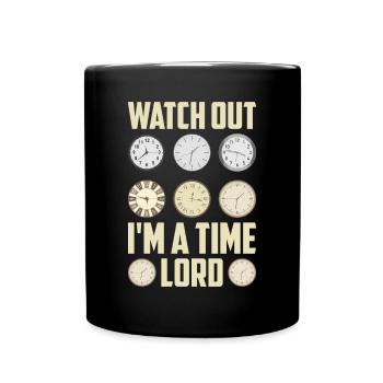 Watchmaker Watchmaking Horologist Horologies - Full Colour Mug - black - Front