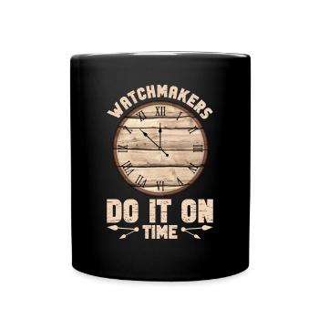 Watchmaker Watchmaking Horologist Horologies - Full Colour Mug - black - Front
