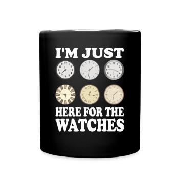 Watchmaker Watchmaking Horologist Horologies - Full Colour Mug - black - Front