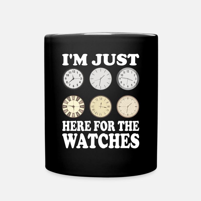 Horloger Horloger Horologues - Mug uni - noir