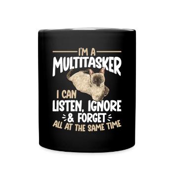 Siamese Cat Siamese Cat - Full Colour Mug - black - Front
