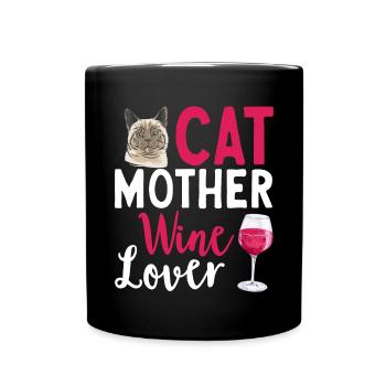 Siamese Cat Siamese Cat - Full Colour Mug - black - Front