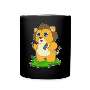 Lion Craftsman Hammer Craft - Mug uni - noir - Devant