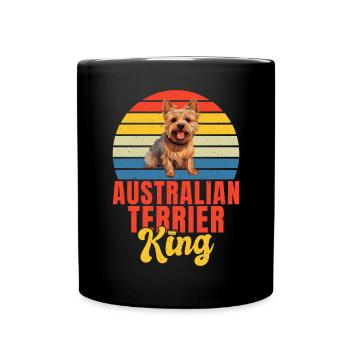 Australian Terrier Gifts - Full Colour Mug - black - Front