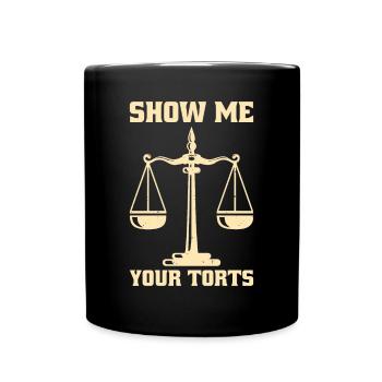 Lawyer Lawyer Court Public Prosecutor - Full Colour Mug - black - Front
