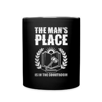 Lawyer Lawyer Court Public Prosecutor - Full Colour Mug - black - Front
