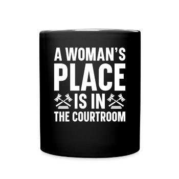 Lawyer Lawyer Court Public Prosecutor - Full Colour Mug - black - Front