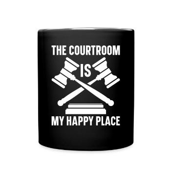 Lawyer Lawyer Court Public Prosecutor - Full Colour Mug - black - Front