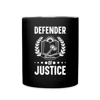 Lawyer Lawyer Court Public Prosecutor - Full Colour Mug - black - Front