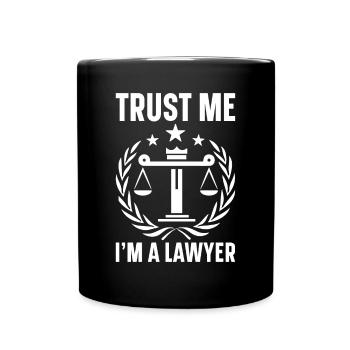 Lawyer Lawyer Court Public Prosecutor - Full Colour Mug - black - Front