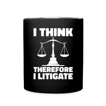Lawyer Lawyer Court Public Prosecutor - Full Colour Mug - black - Front