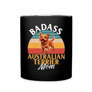 Cadeaux pour terrier australien - Mug uni - noir - Devant