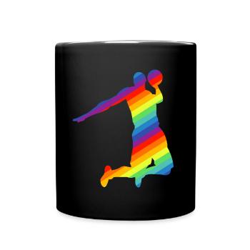 Handball jersey - Full Colour Mug - black - Front