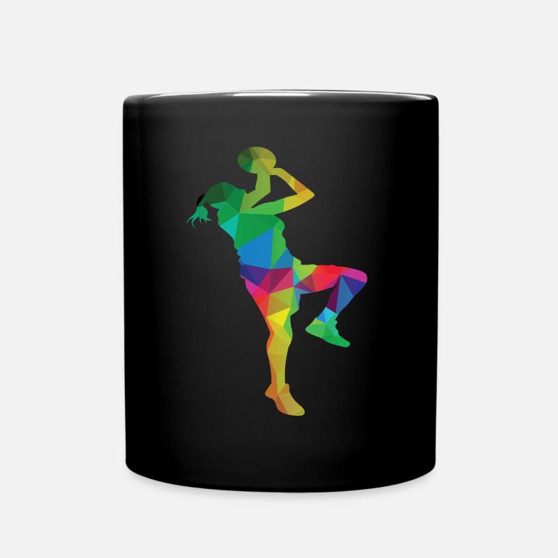 Basketball Women's Jersey - Full Colour Mug - black