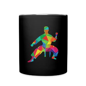 Karate, Judo, Taekwondo - Full Colour Mug - black - Front