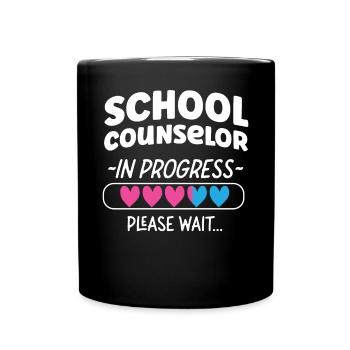 Conseiller scolaire Conseiller scolaire - Mug uni - noir - Devant