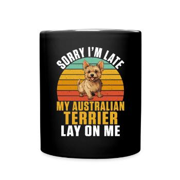Australian Terrier Gifts - Full Colour Mug - black - Front