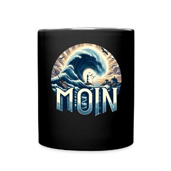 Bonjour Allemagne du Nord - Mug uni - noir - Devant