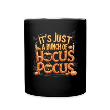 Halloween Costume Zombie Pumpkin Blood Spirit Party - Full Colour Mug - black - Front