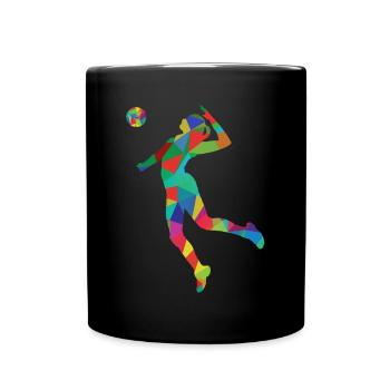 Volleyball Filles Jersey - Mug uni - noir - Devant