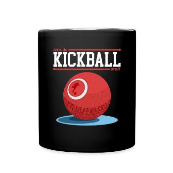 Kickball Kickballer Kickball Player Gift - Full Colour Mug - black - Front