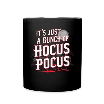 Halloween Costume Zombie Pumpkin Blood Spirit Party - Full Colour Mug - black - Front