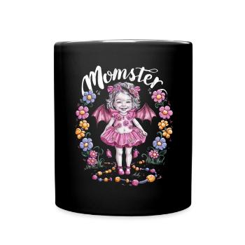 Halloween Costume Zombie Pumpkin Blood Spirit Party - Full Colour Mug - black - Front