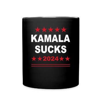 Kamala suce 2024 Mème drôle - Mug uni - noir - Devant
