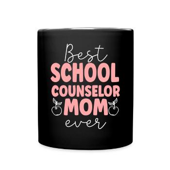 Conseillère scolaire Maman Meilleure école - Mug uni - noir - Devant