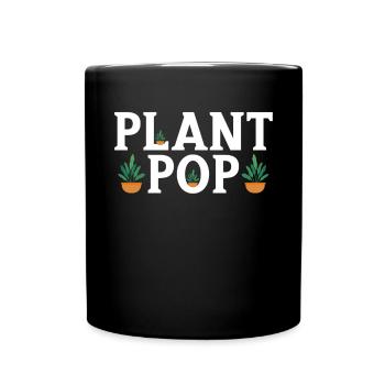 Plant Father Garden Plants Lover Gardener - Full Colour Mug - black - Front