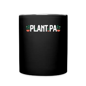 Plant Father Garden Plants Lover Gardener - Full Colour Mug - black - Front