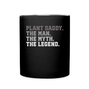 Plant Father Garden Plants Lover Gardener - Full Colour Mug - black - Front