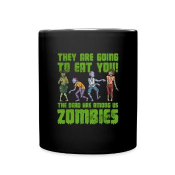 Zombi - Mug uni - noir - Devant