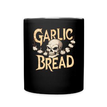 Halloween Skeleton Scary Spooky Horror Party - Full Colour Mug - black - Front