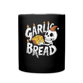 Halloween Skeleton Scary Spooky Horror Party - Full Colour Mug - black - Front