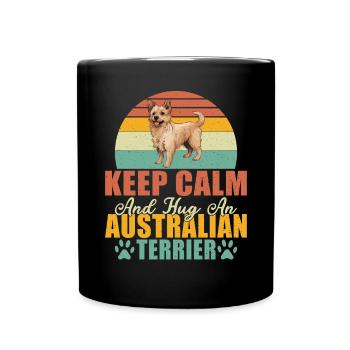 Cadeaux pour terrier australien - Mug uni - noir - Devant