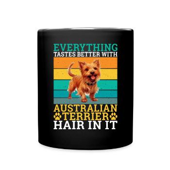 Australian Terrier Gifts - Full Colour Mug - black - Front