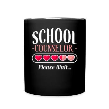 Conseiller scolaire Conseiller scolaire - Mug uni - noir - Devant
